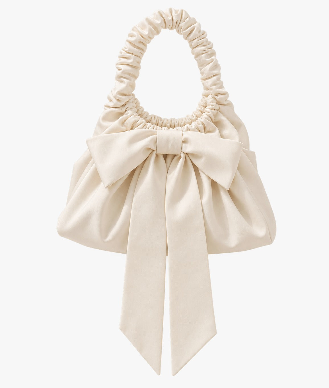 Bow Satin Bridal Bag