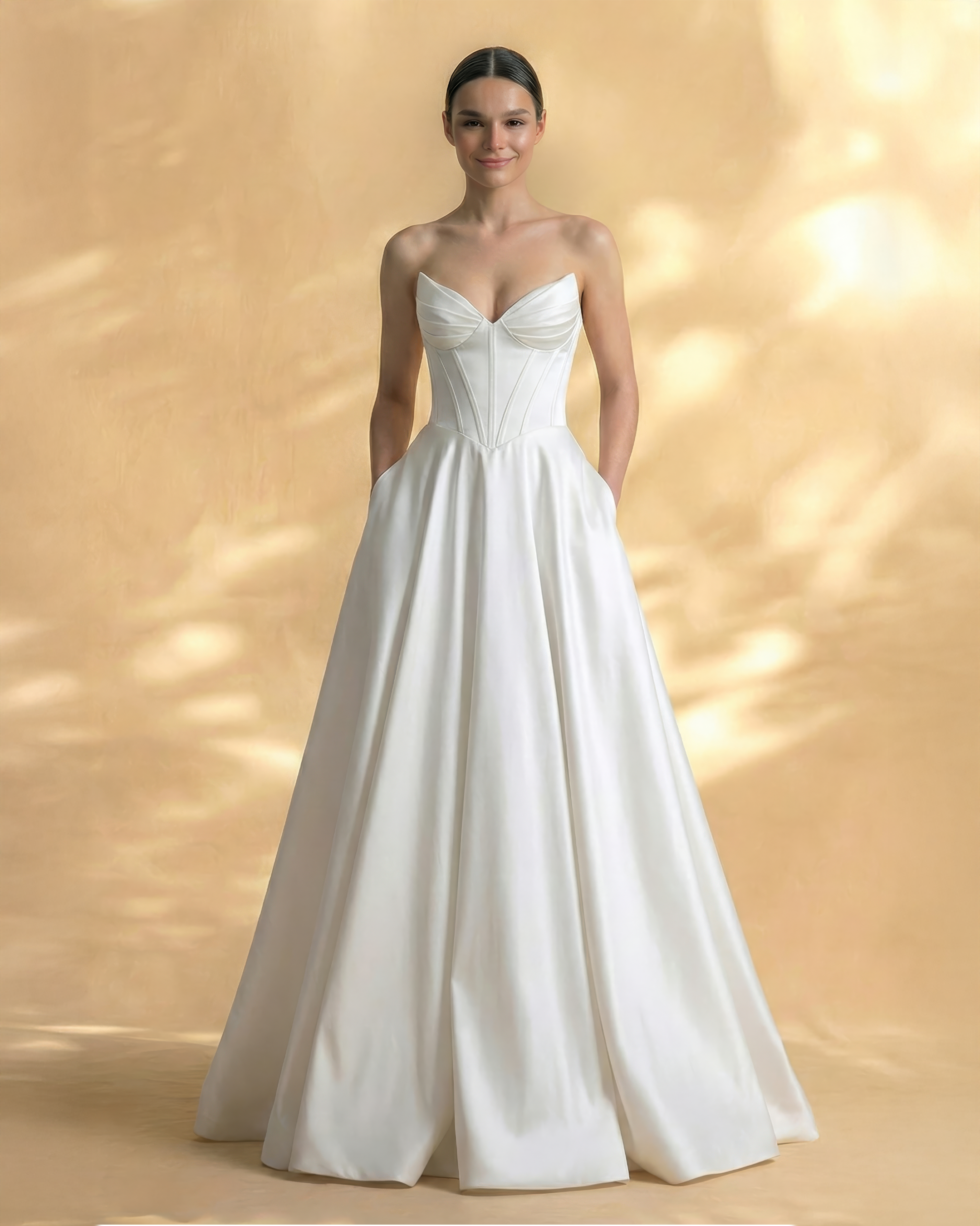 serenity silk dress Serenity Silk Flower Corset Mini Dress in Ivory Ivory / M
