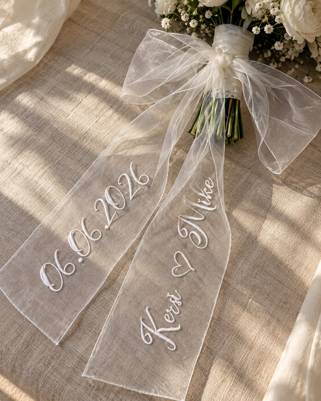 Personalized Bouquet Ribbon