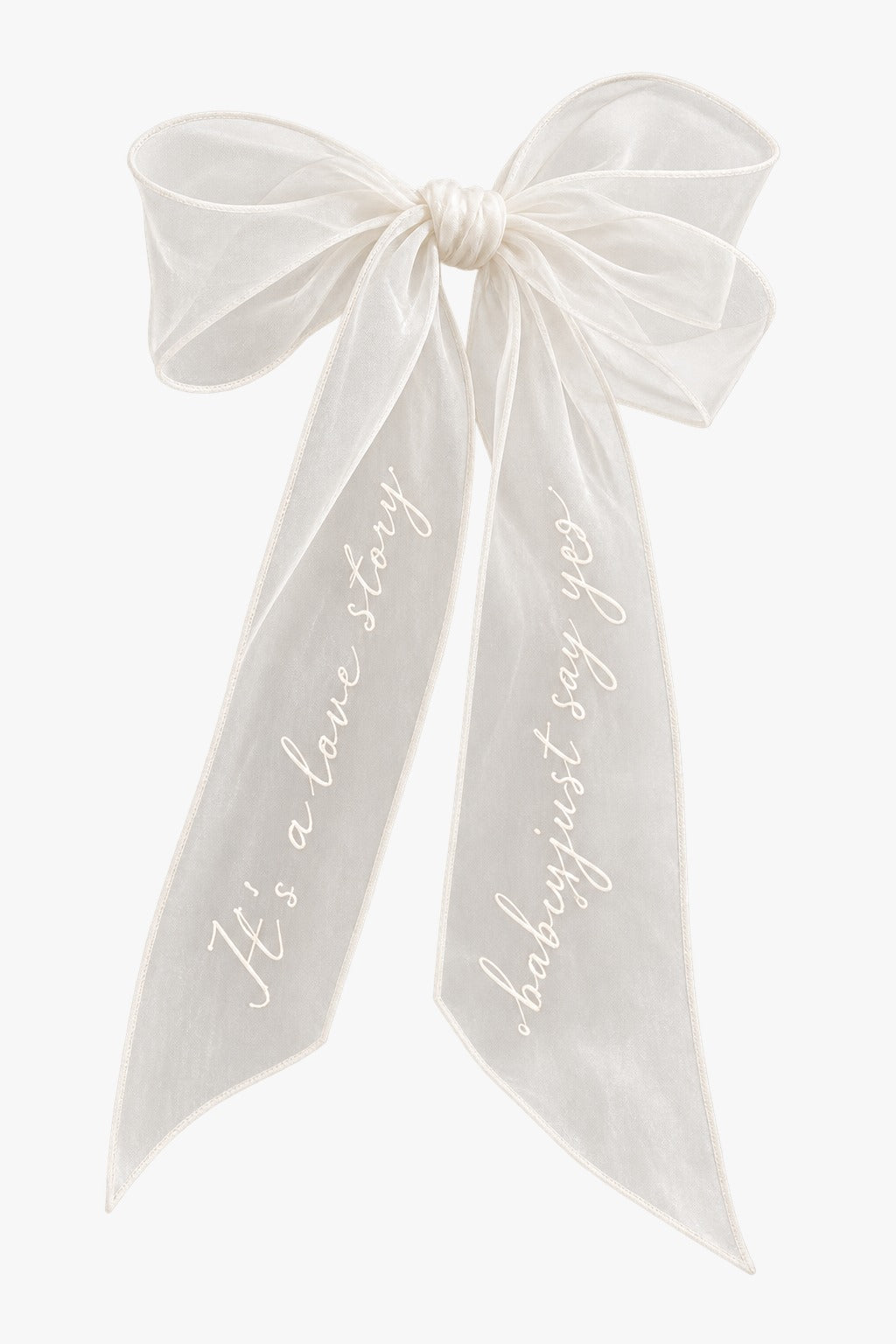 Personalized Tulle Hair Bow