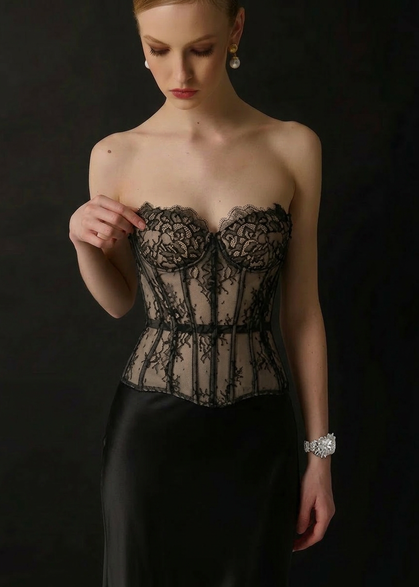 Midnight Veil Corset